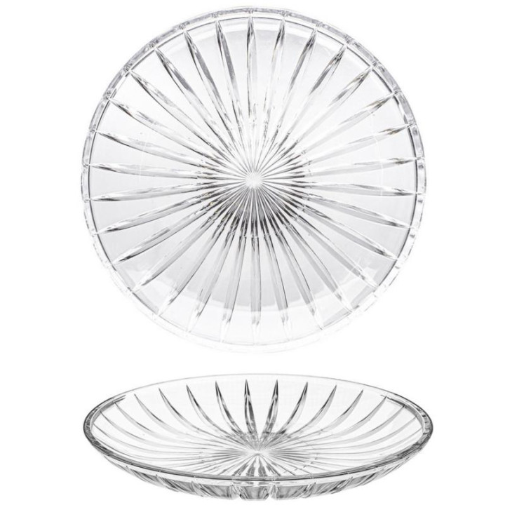 Talerz szklany Venus płytki 25cm