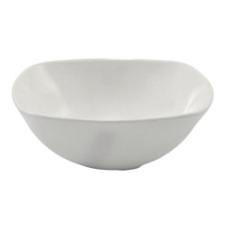 Salaterka Elit 13cm biała szkło hartowane