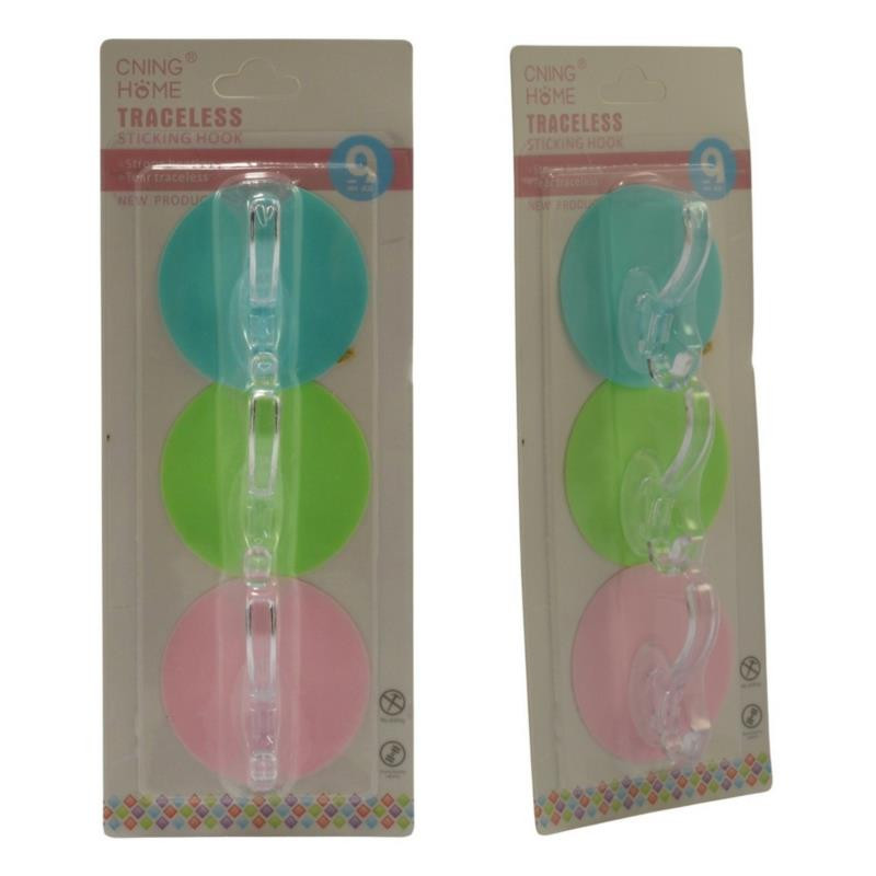 Wieszak samoprzylepny 3 sztuki