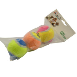 Zabawka dla psa piłki 3szt 6cm