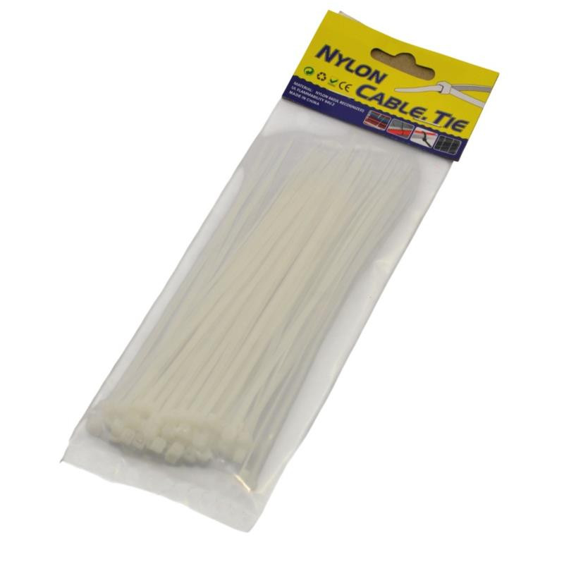 Opaski zaciskowe plastikowe 50szt mix