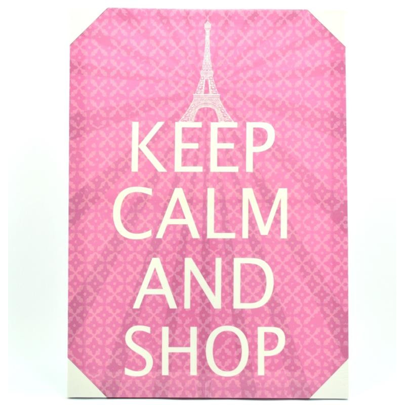 Obraz 50x70cm Keep calm HTHA6368
