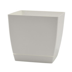 Doniczka Coubi 15cm biały DUKP155 kwadrat