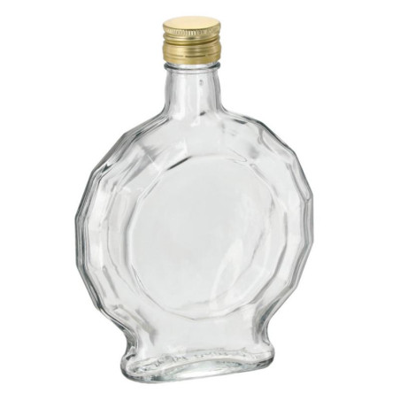 Butelka 0,25L z zakrętką Medalion Fi28