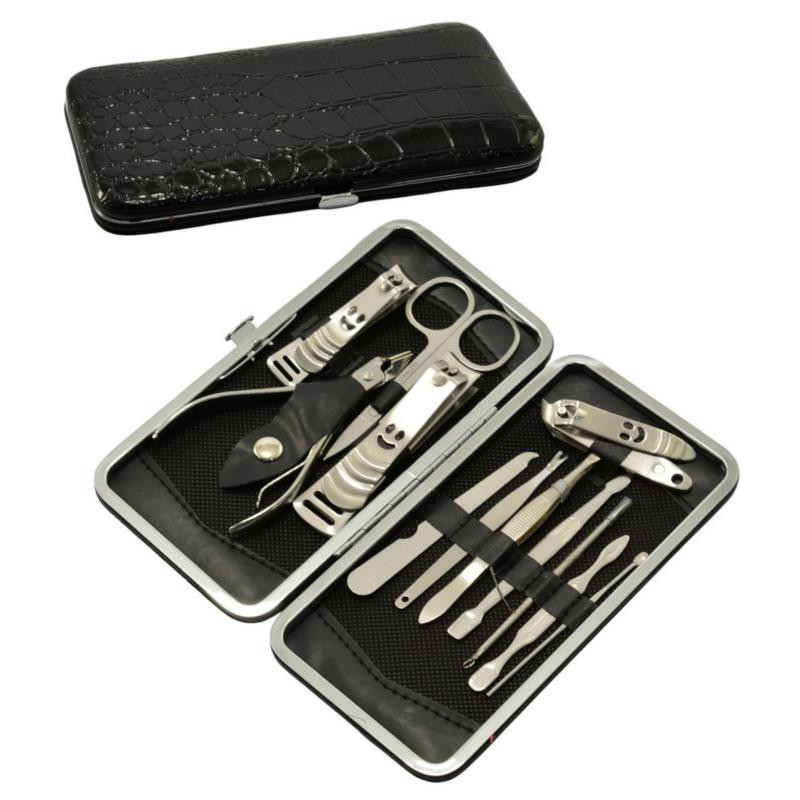 Zestaw do manicure 12 elementów etui