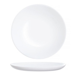 Talerz Diwali biały płytki 27,3cm ARC
