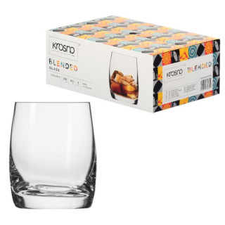 Szklanki 250ml 6szt whisky Krosno Blended