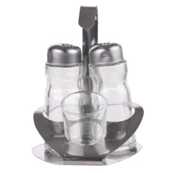 Przyprawniki  3 elementy na stojaczku