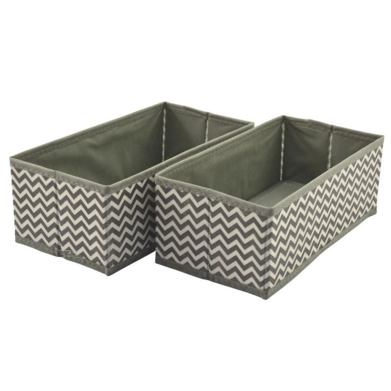 Pudełko-organizer 28x14x10cm 2 sztuki ASC19410