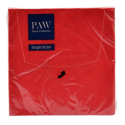 Serwetki 33x33 Texture czerwone SDL102503