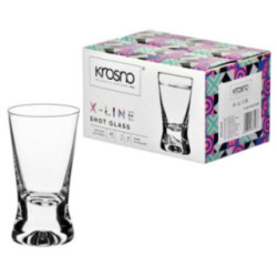 Kieliszki do wódki 25ml 6szt Krosno X-Line Shot