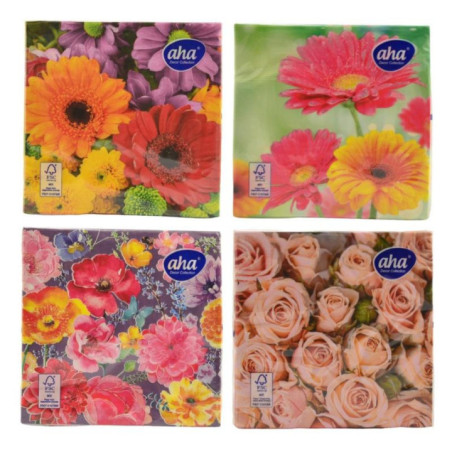 Serwetki 33x33 sezon Aha mix