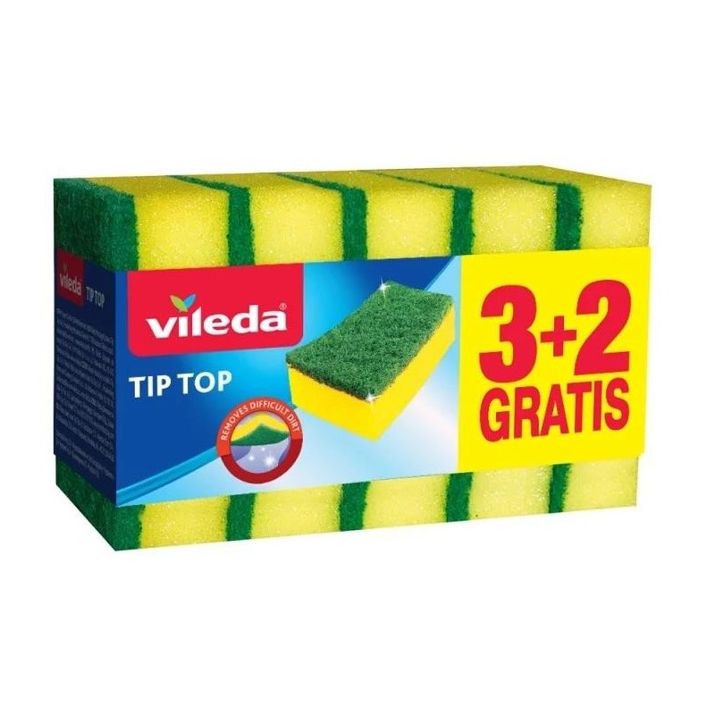 Zmywaki Vileda Tip Top 3+2szt 173845