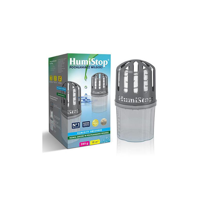 Pochłaniacz wilgoci Humistop urządzenie i wkład