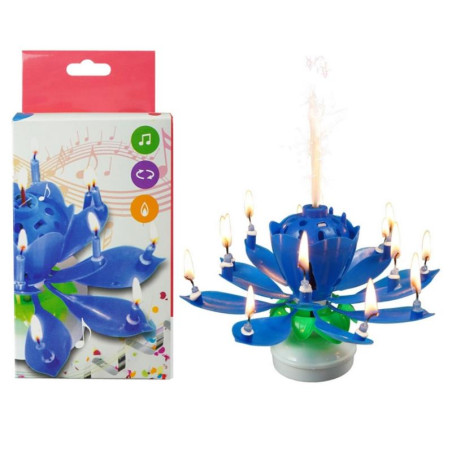 Świeczka urodzinowa grająco-tańcząca