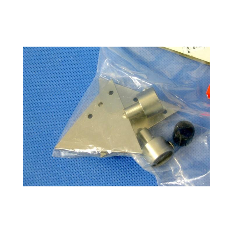 Końcówki Trójkąt chrom-mat 16