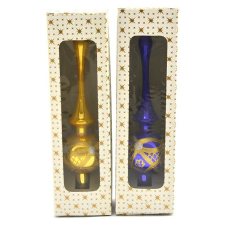 Czub choinkowy szklany mix