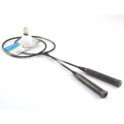 Rakietki 2 sztuki + lotki badminton