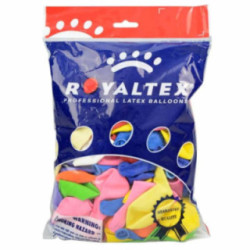 Balony pastelowe 10"-100szt. mix