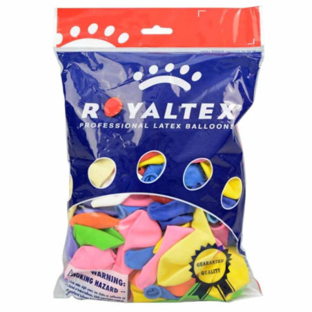 Balony pastelowe 10"-100szt. mix