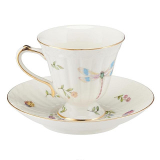 Filiżanka ze spodkiem 200ml Leda Ivory AZ092