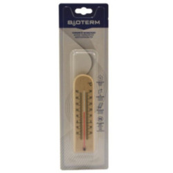 Termometr drewniany pokojowy 40/150mm łuk 010300 2