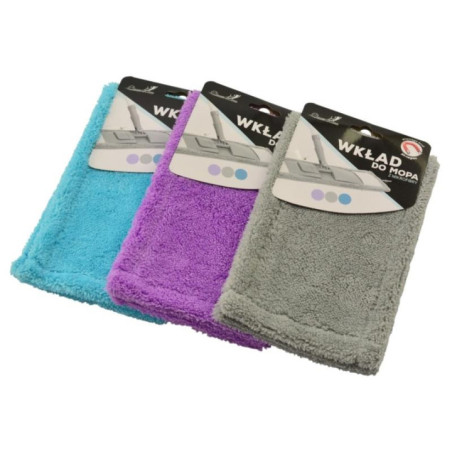 Mop zapas płaski mikrofibra 8841 mix