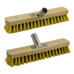 Szczotka szorówka na kij z uchwytem ulicówka nylon A 02-032