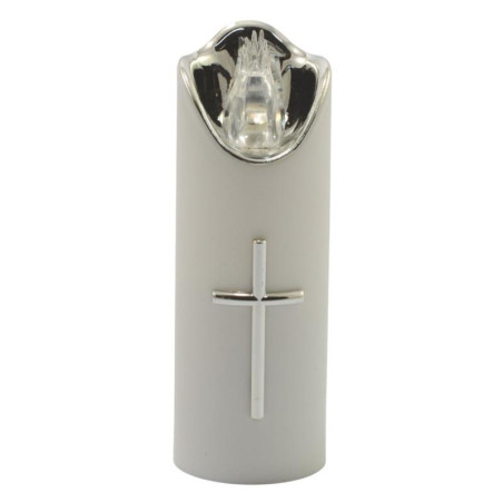 Świeca biała LED 15cm Cortina biały