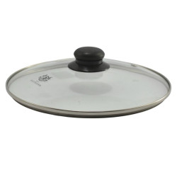 Pokrywka szklana 24cm z gałką KH-24