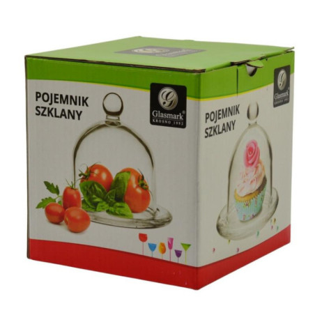 Pojemnik na cytrynę szklany 12,5cm