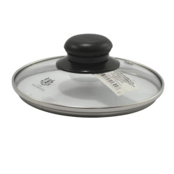 Pokrywka szklana 14cm z gałką KH-14