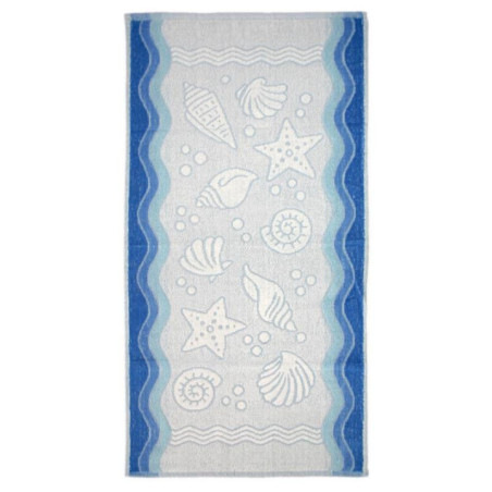 Ręcznik Flora Ocean 50x100cm niebieski