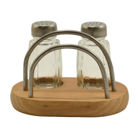 Przyprawniki  2 sztuki + serwetnik President Line