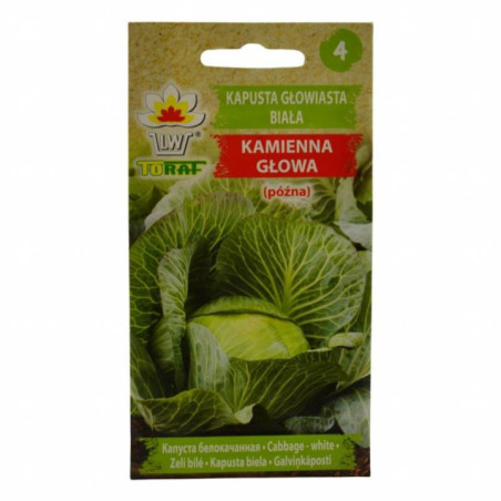 Nasiona Kapusta głowiasta Kamienna Głowa 2g