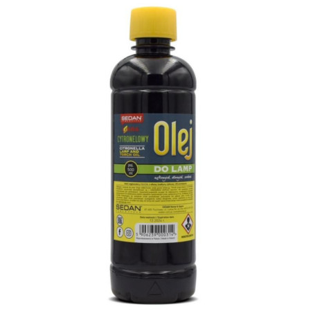 Olej do lamp 500ml cytronelowy