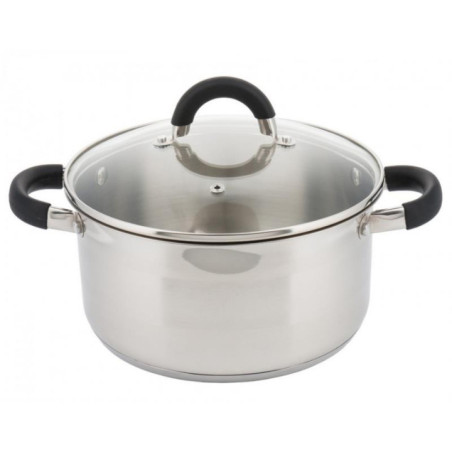 Garnek 20cm 3,0L z pokrywką Kinghoff KH-4344