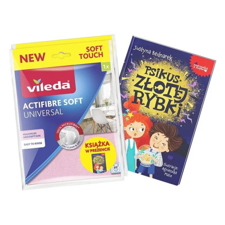 Ściereczka Vileda Actifibre Soft 2szt +książka