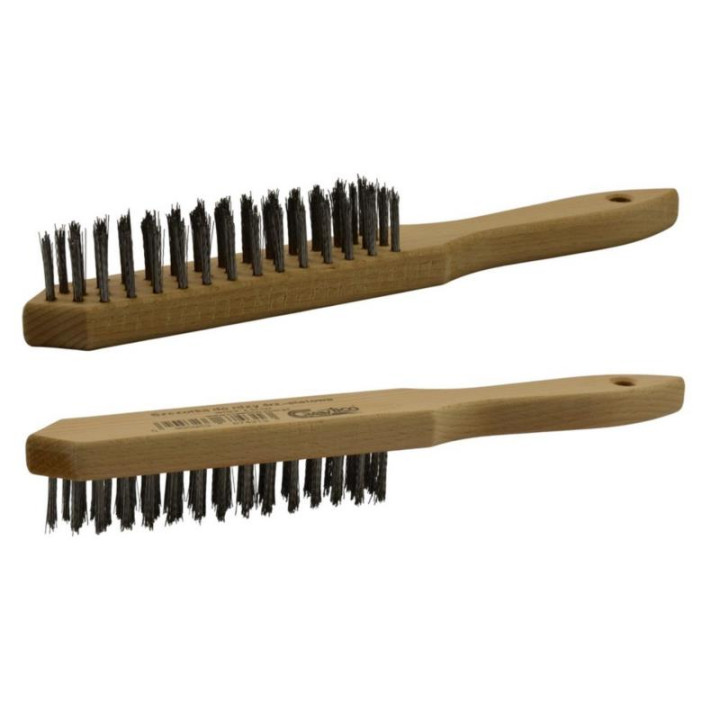 Szczotka do rdzy 4-rzędowa 01-447 stalowa