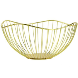Koszyk na owoce metalowy 20x6x12cm 23KA-212