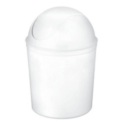 Kosz na śmieci  5L Swing biały 1345