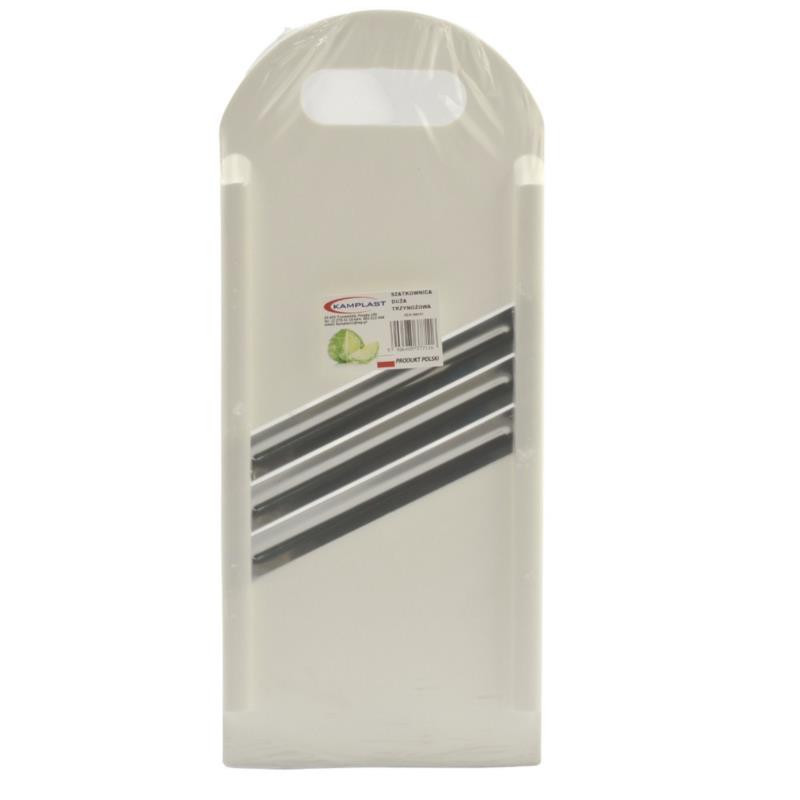 Szatkownica do jarzyn plastikowa 3 noże 14x40cm mix