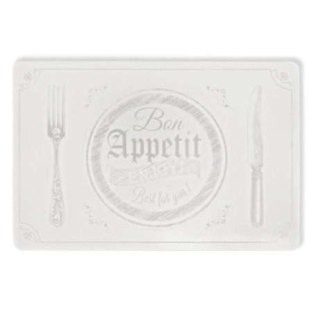 Mata 43x28cm Maestro MR-1904-W silikonowa