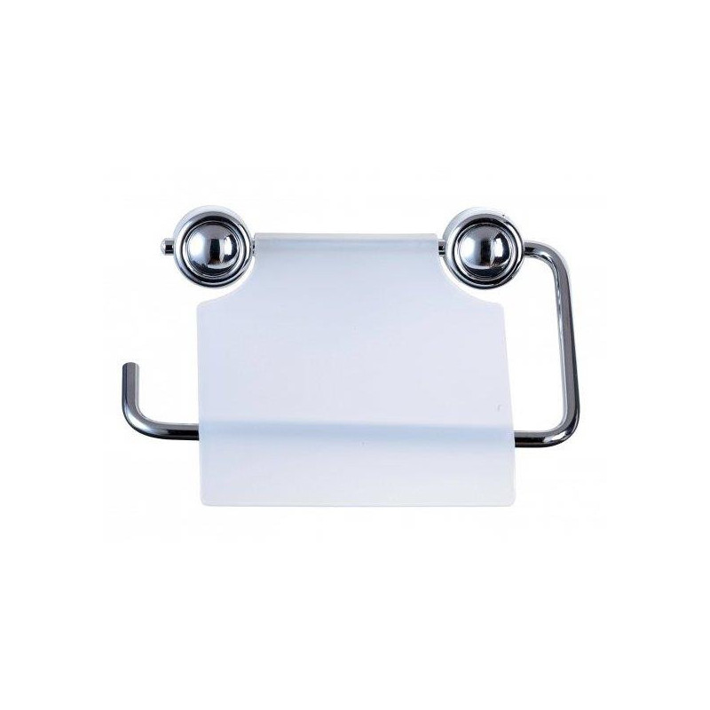 Uchwyt na papier toaletowy z klapką plastikową