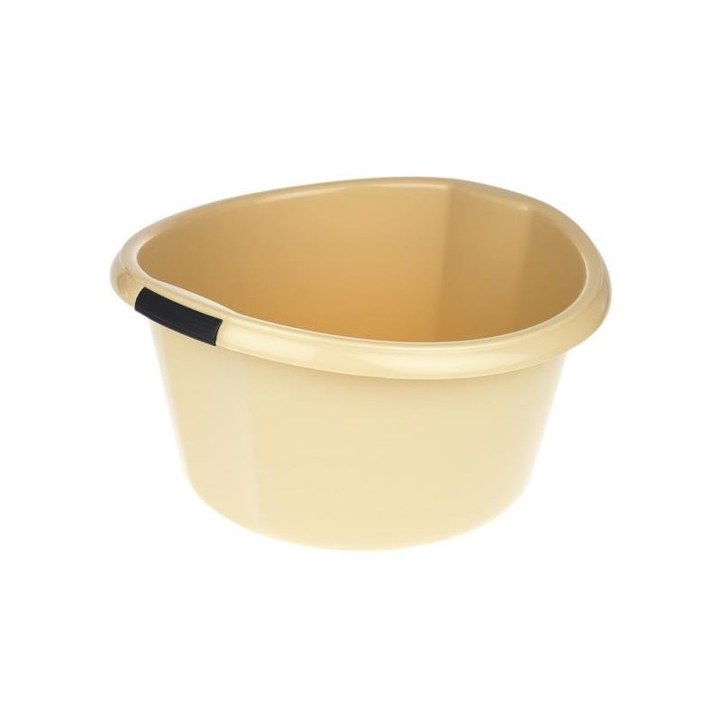 Miska plastikowa Solidna 25L beżowa