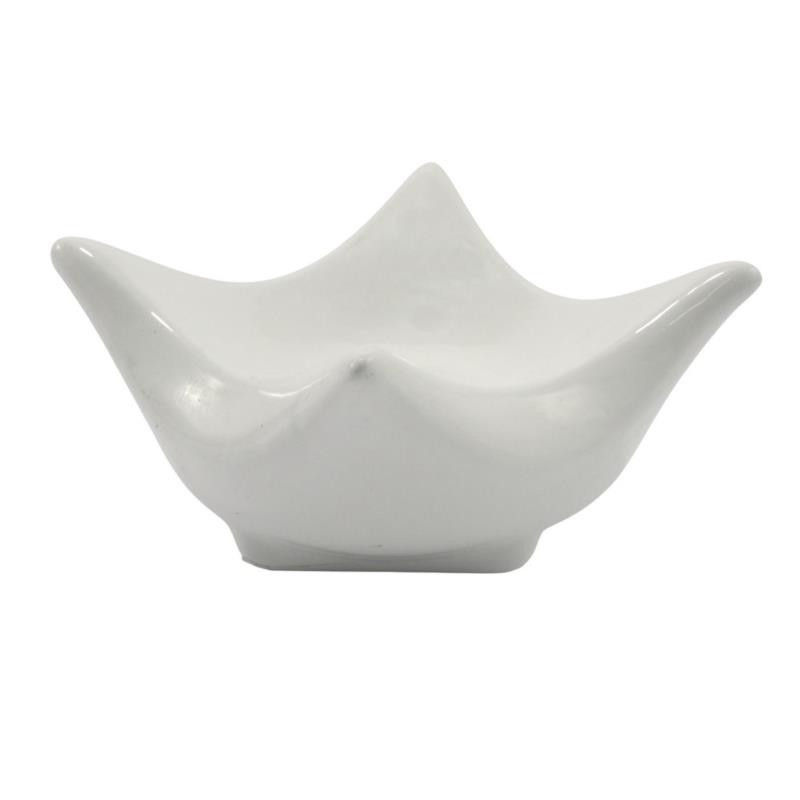 Świecznik ceramiczny Poduszka 7x10,5cm mix