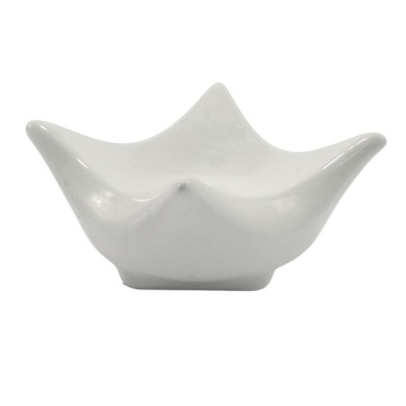 Świecznik ceramiczny Poduszka 7x10,5cm mix