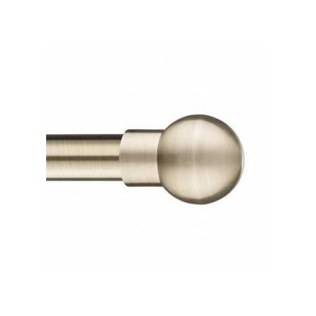 Końcówka 16 Kula antyk mosiądz