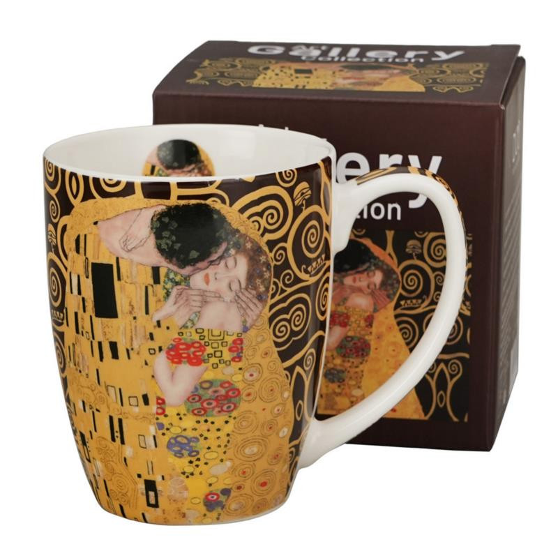 Kubek ceramiczny 360ml The Kiss Brown