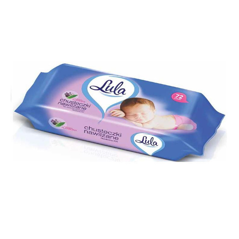 Chusteczki nawilżające Lula alantoina 72szt